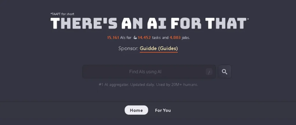 There is an AI for That