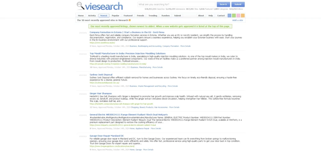 Viesearch news